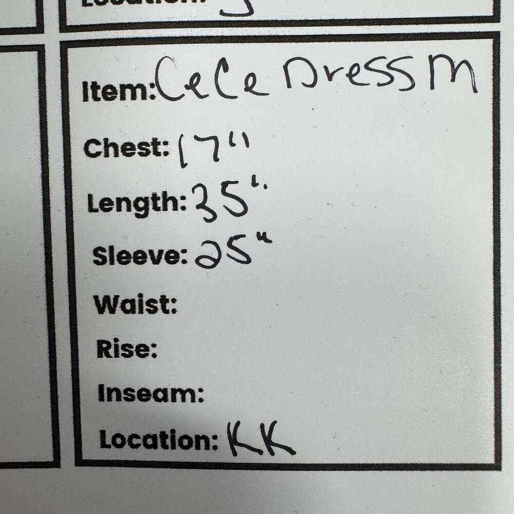 CeCe NWT Long Sleeve Dress With Embroidery Detail - Picture 7 of 7